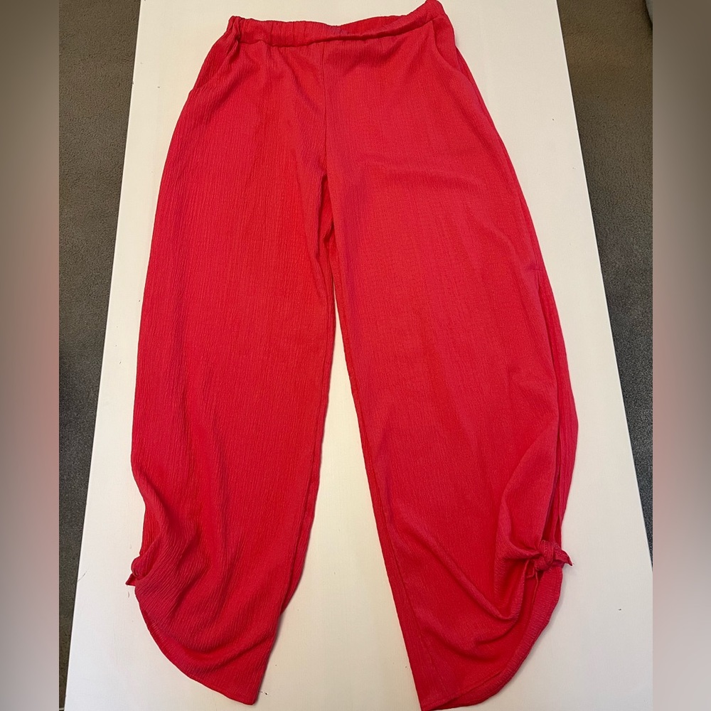 3/$15 🌺 crinkle knit gauze pant